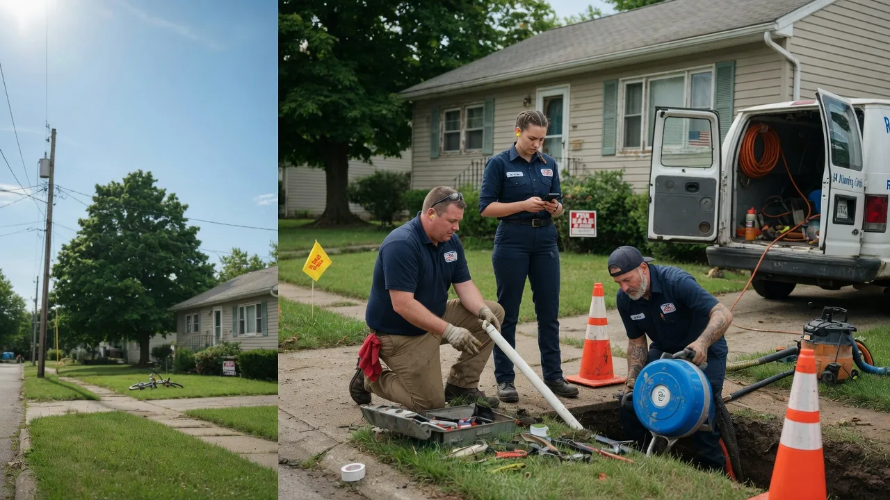 Sewer Line Repair in Geigertown, PA near me